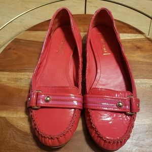 Coach Poppy Patent Leather Ballet Flats